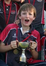 Jack Carson with the Quoile Cup